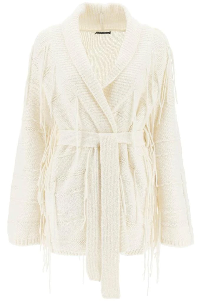 商品CANESSA|Canessa cashmere cashmere cardigan,价格¥9273,第1张图片