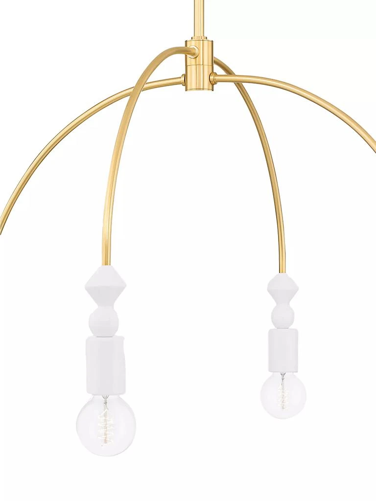 商品mitzi|Flora 4-Light Chandelier,价格¥4013,第2张图片详细描述