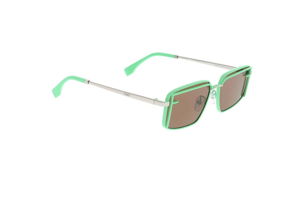 商品Fendi|Fendi Eyewear Rectangular Frame Sunglasses,价格¥2671,第2张图片详细描述