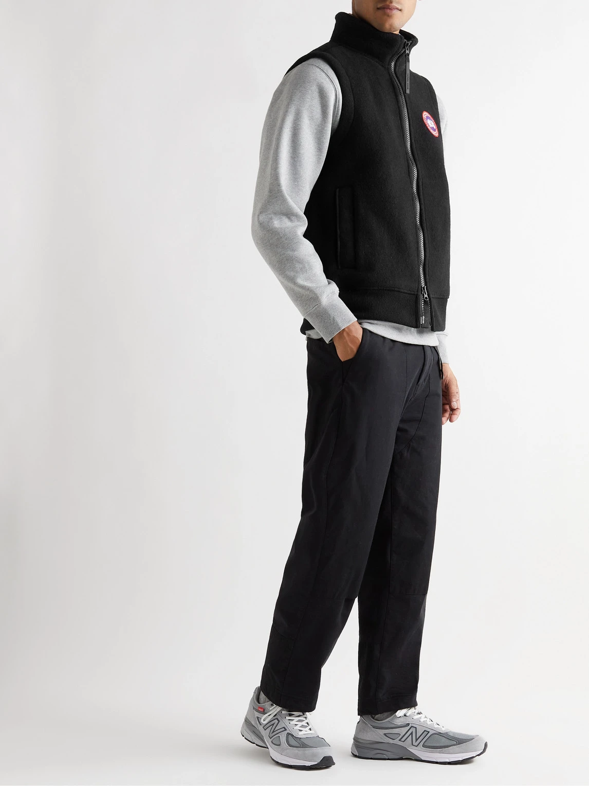 商品【商品预售7天】 Canada Goose|Canada Goose 男士健身衣 1647597285220277 黑色,价格¥4016,第3张图片详细描述