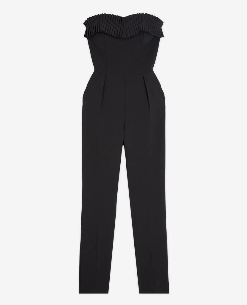 商品预计3周后发货 The Kooples|The Kooples - Combinaison Bustier Detail Plisses - Femme,价格¥941,第5张图片详细描述