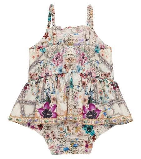 商品Camilla|Baby floral cotton playsuit,价格¥708,第2张图片详细描述