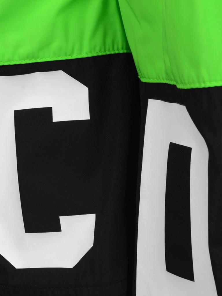 商品GCDS Mini|Boys Swim Short - Neon & Black Logo Swim Shorts,价格¥418,第4张图片详细描述