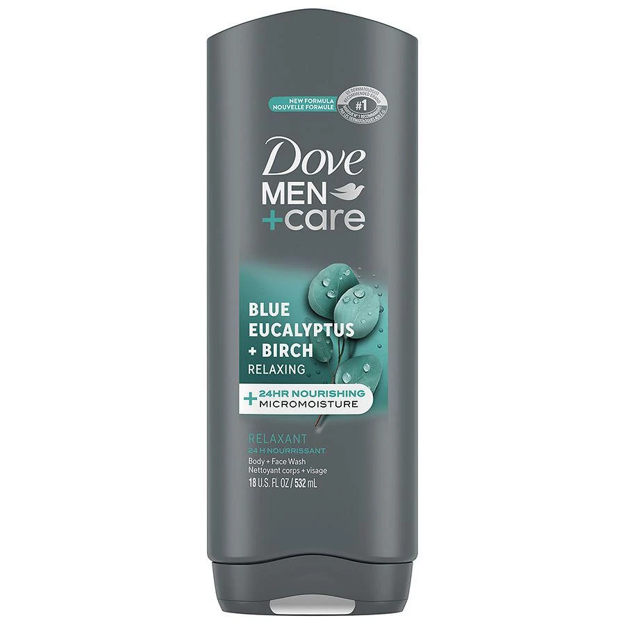 商品Dove|Body and Face Wash Blue Eucalyptus + Birch,价格¥58,第1张图片