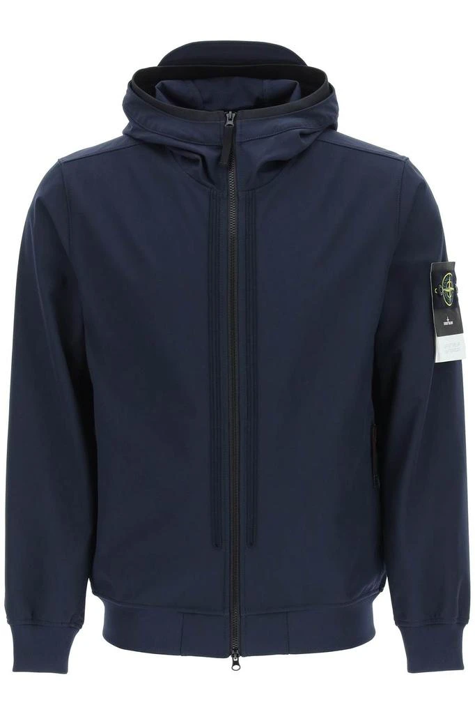 商品[国内直发] Stone Island|LIGHT SOFT SHELL-R JACKET,价格¥2584,第1张图片