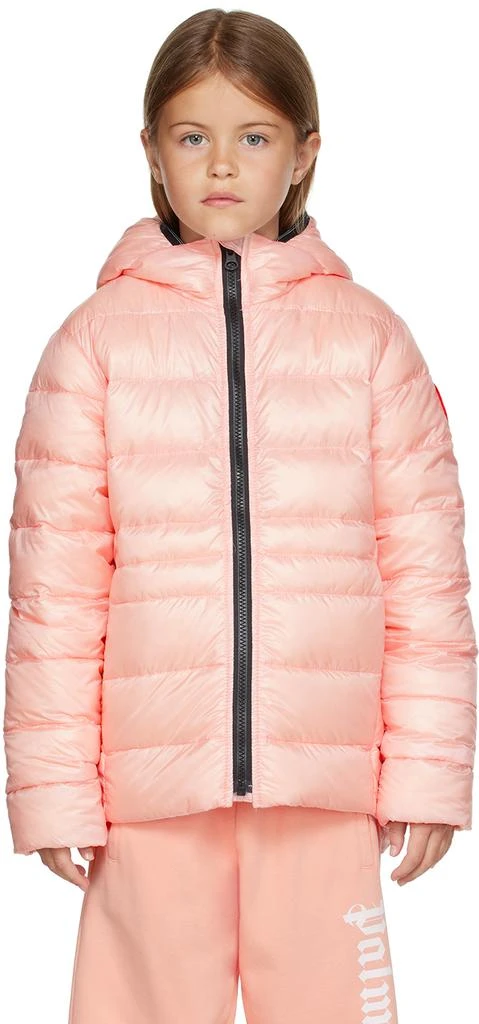 商品Canada Goose|Kids Pink Cypress Down Jacket,价格¥4645,第1张图片