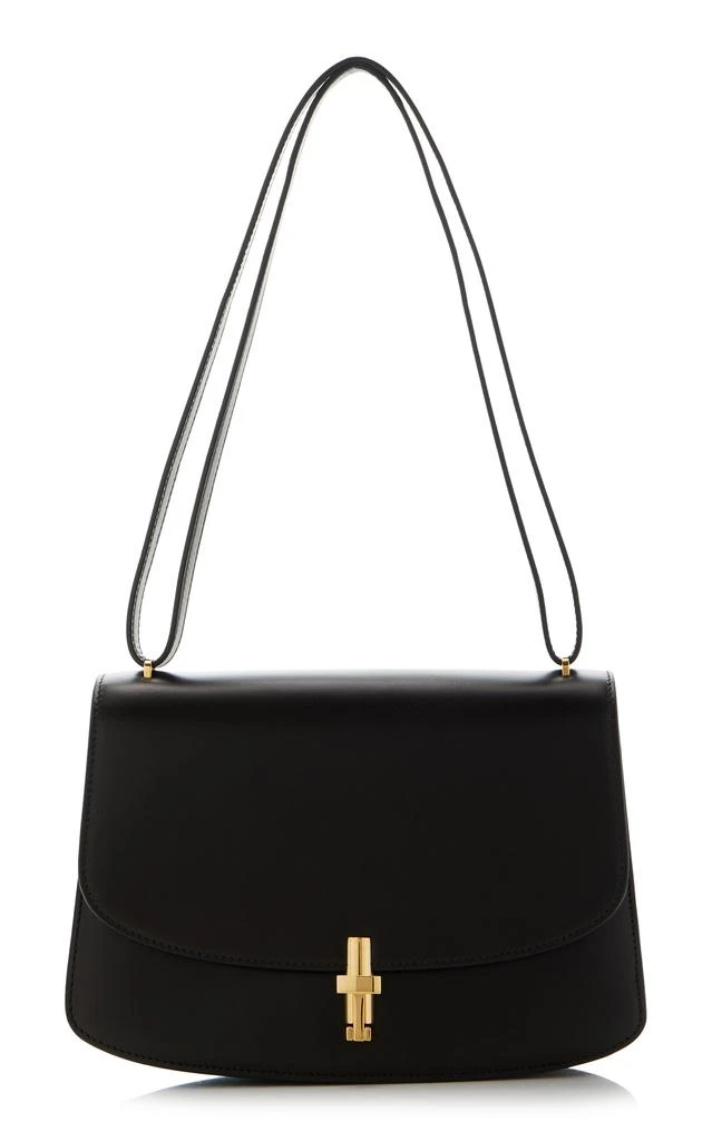 商品The Row|The Row - Sofia 10 Leather Shoulder Bag - Brown - OS - Moda Operandi,价格¥38183,第1张图片