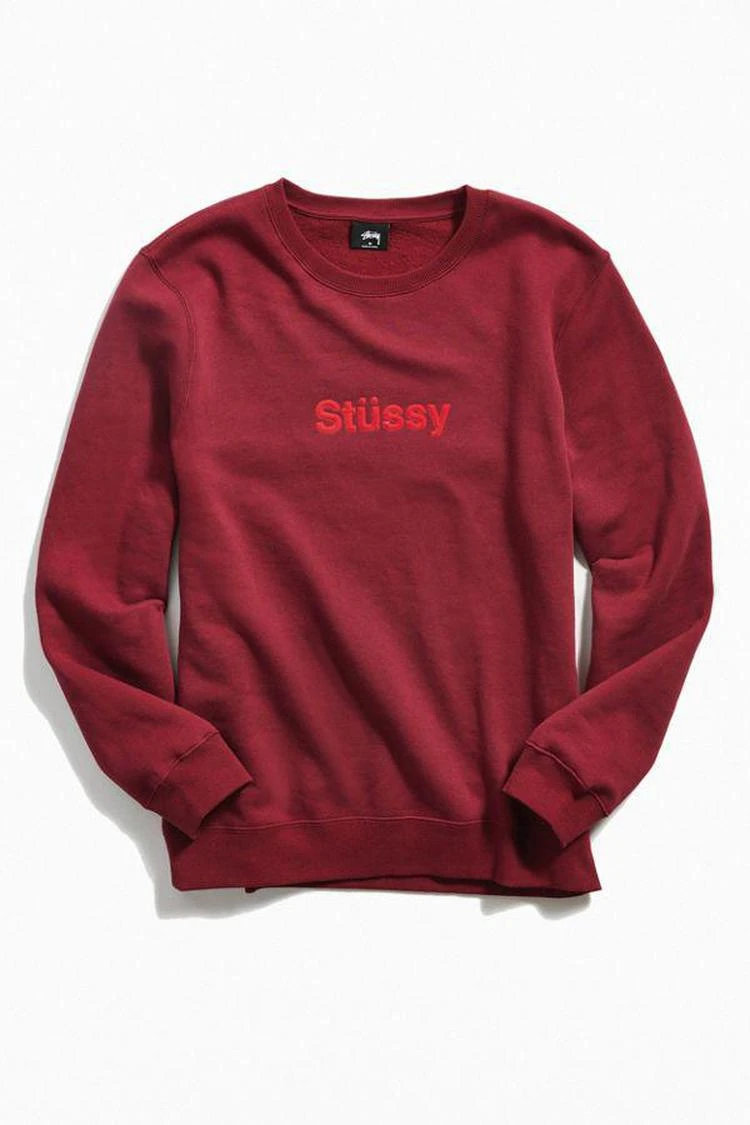 商品STUSSY|Stussy Weld Crew-Neck Sweatshirt,价格¥529,第1张图片