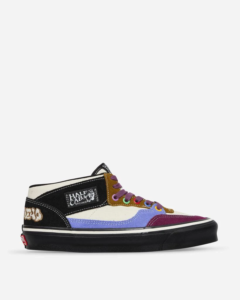 商品Vans|OG Half Cab LX中帮拼接休闲板鞋 黑紫,价格¥555,第1张图片