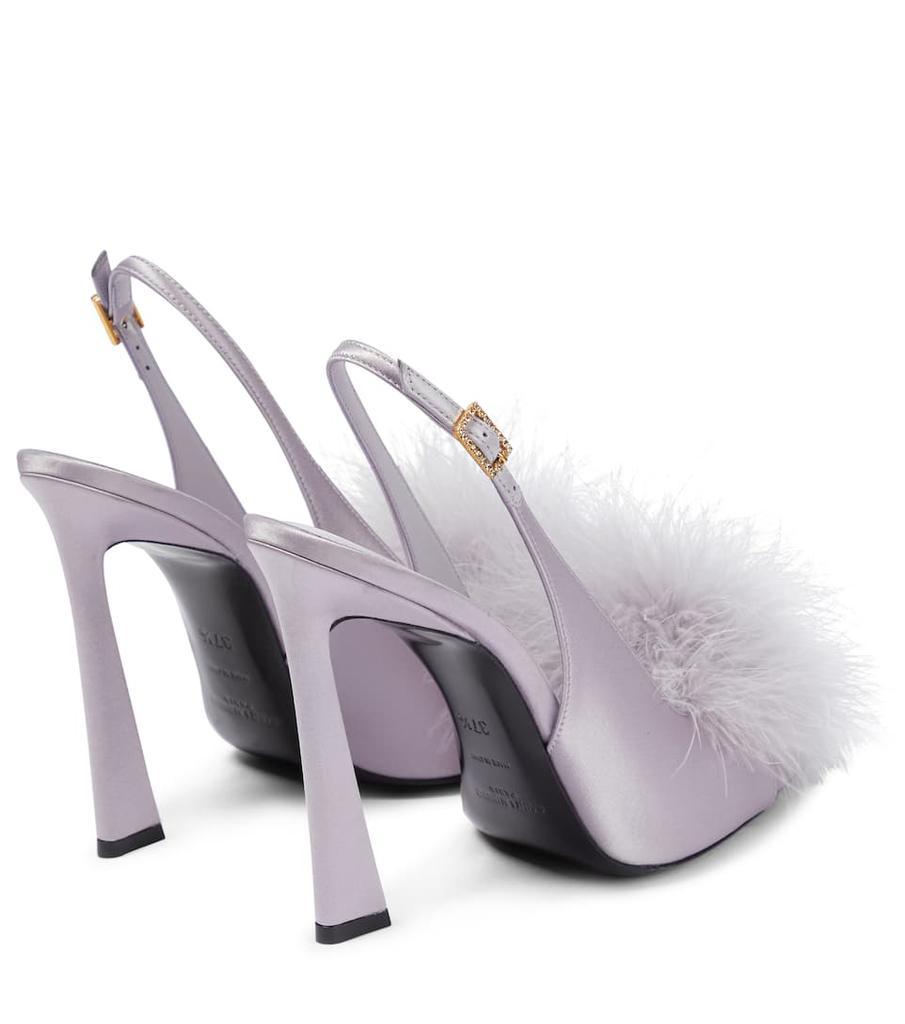 商品Yves Saint Laurent|Mae露跟凉鞋,价格¥11294,第5张图片详细描述