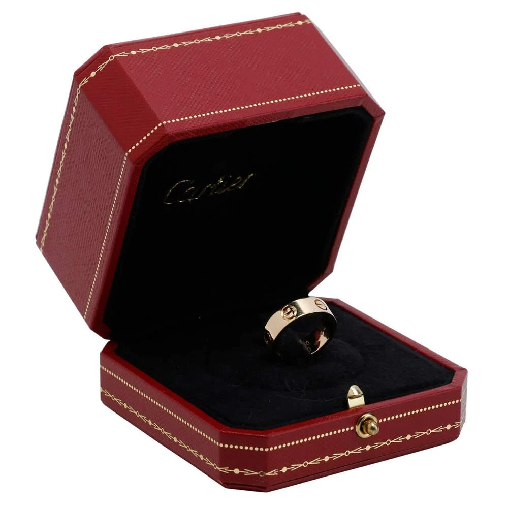 商品[二手商品] Cartier|Cartier Love 18K Yellow Gold Ring EU 50,价格¥11074,第5张图片详细描述