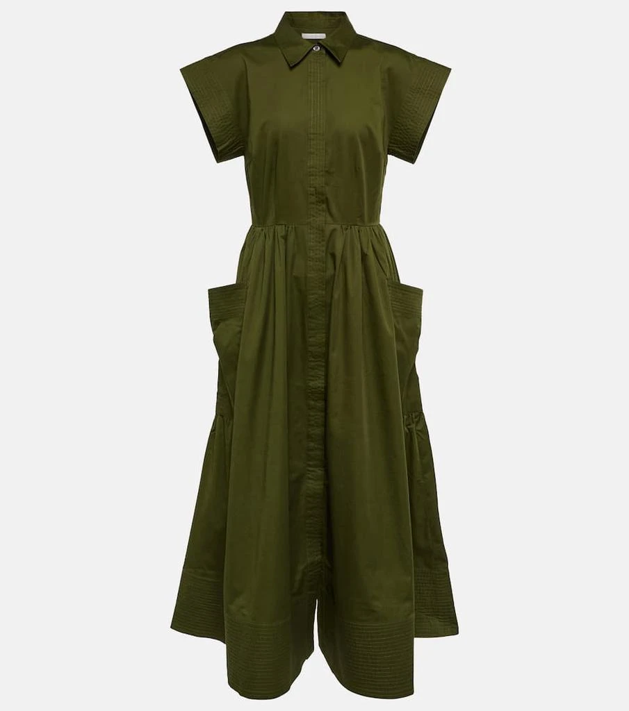 商品CO|Essentials poplin midi dress,价格¥3672,第1张图片