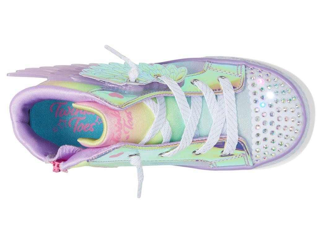 商品SKECHERS|Twinkle Toes - High-Top Shuffle Lite Unicorn Wings 314918N (Toddler/Little Kid),价格¥324,第4张图片详细描述