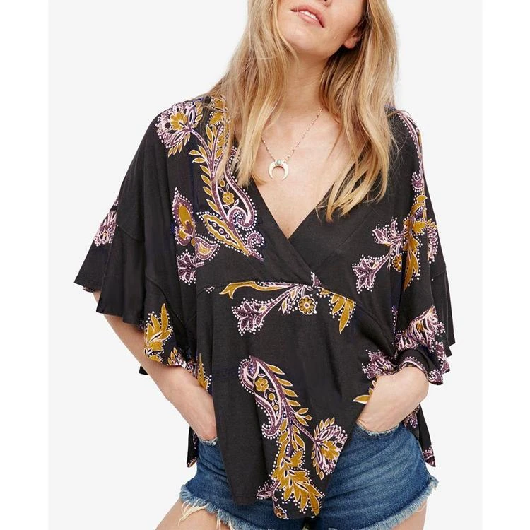 商品Free People|Maui Wowie Printed Top,价格¥347,第2张图片详细描述