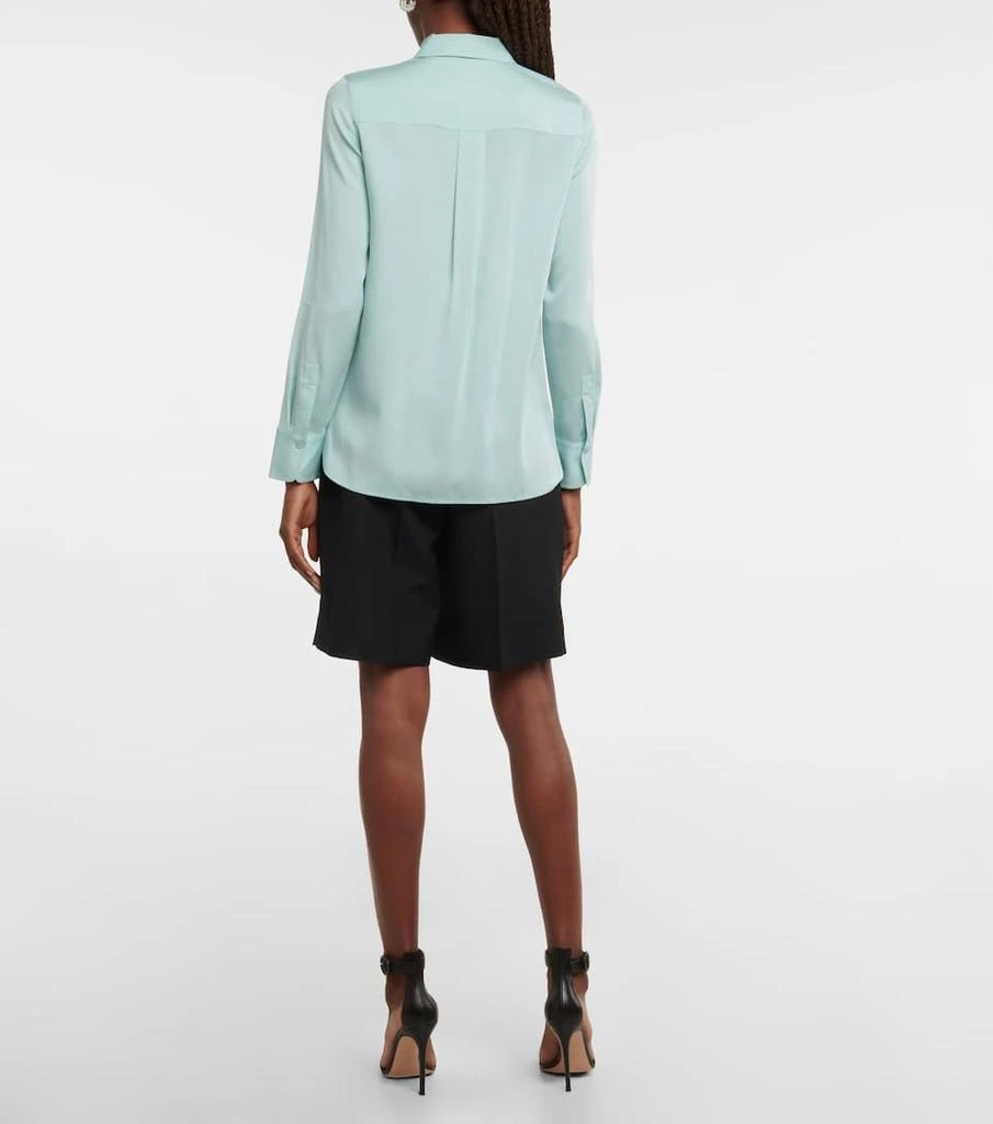 商品Vince|SIlk-blend shirt,价格¥1904,第3张图片详细描述
