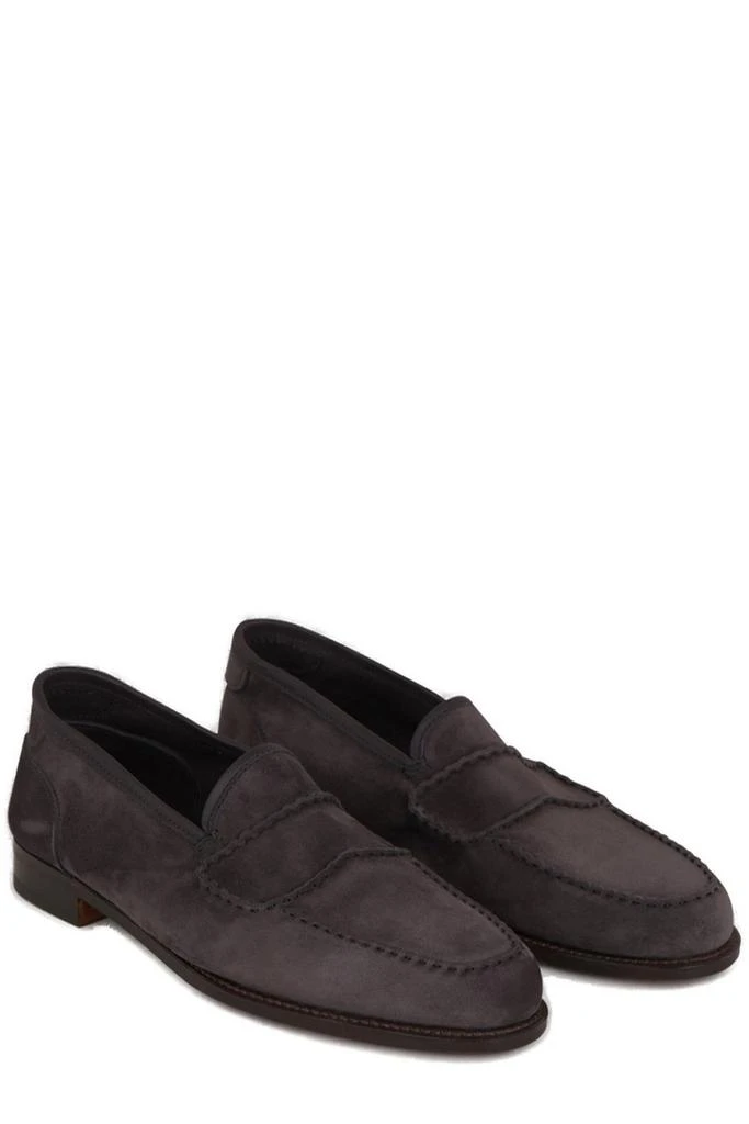 商品John Lobb|John Lobb Bath Pointed-Toe Loafers,价格¥9241,第2张图片详细描述