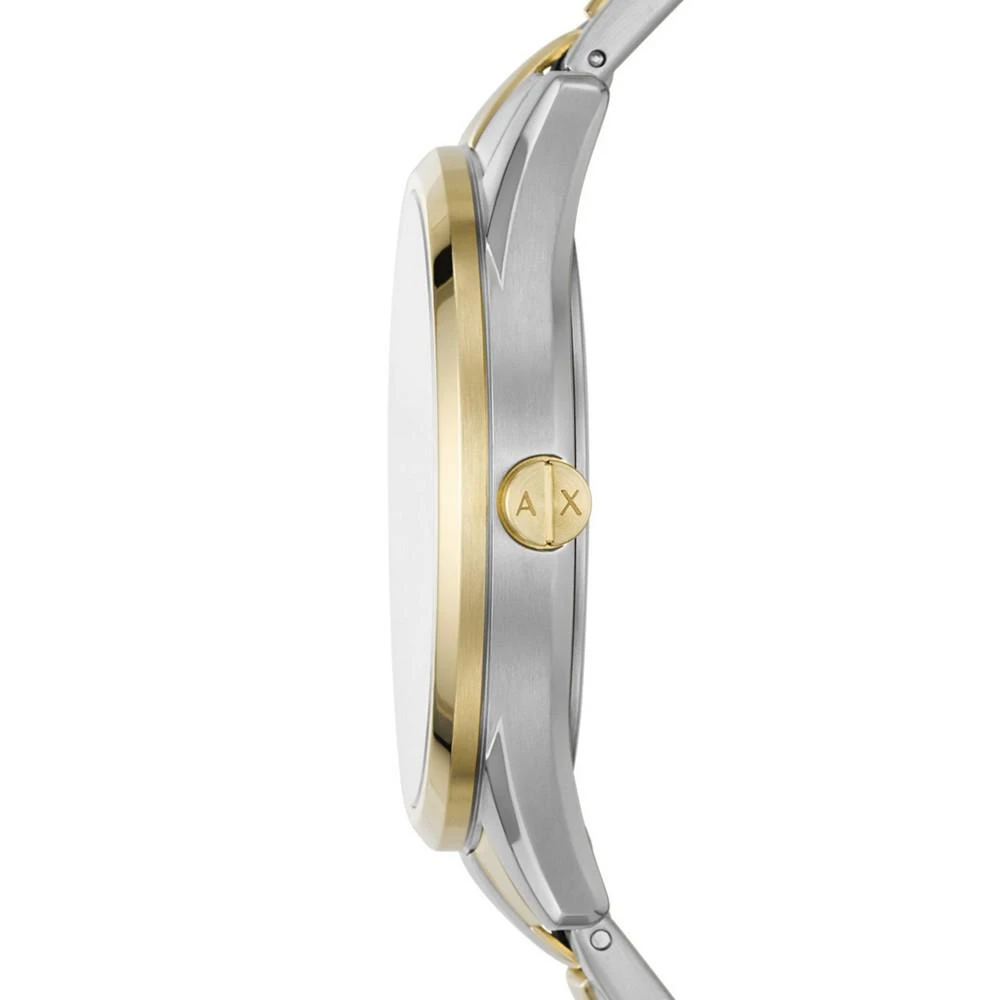 商品Armani Exchange|Men's Multifunction Two-Tone Stainless Steel Bracelet Watch, 42mm,价格¥1431,第2张图片详细描述