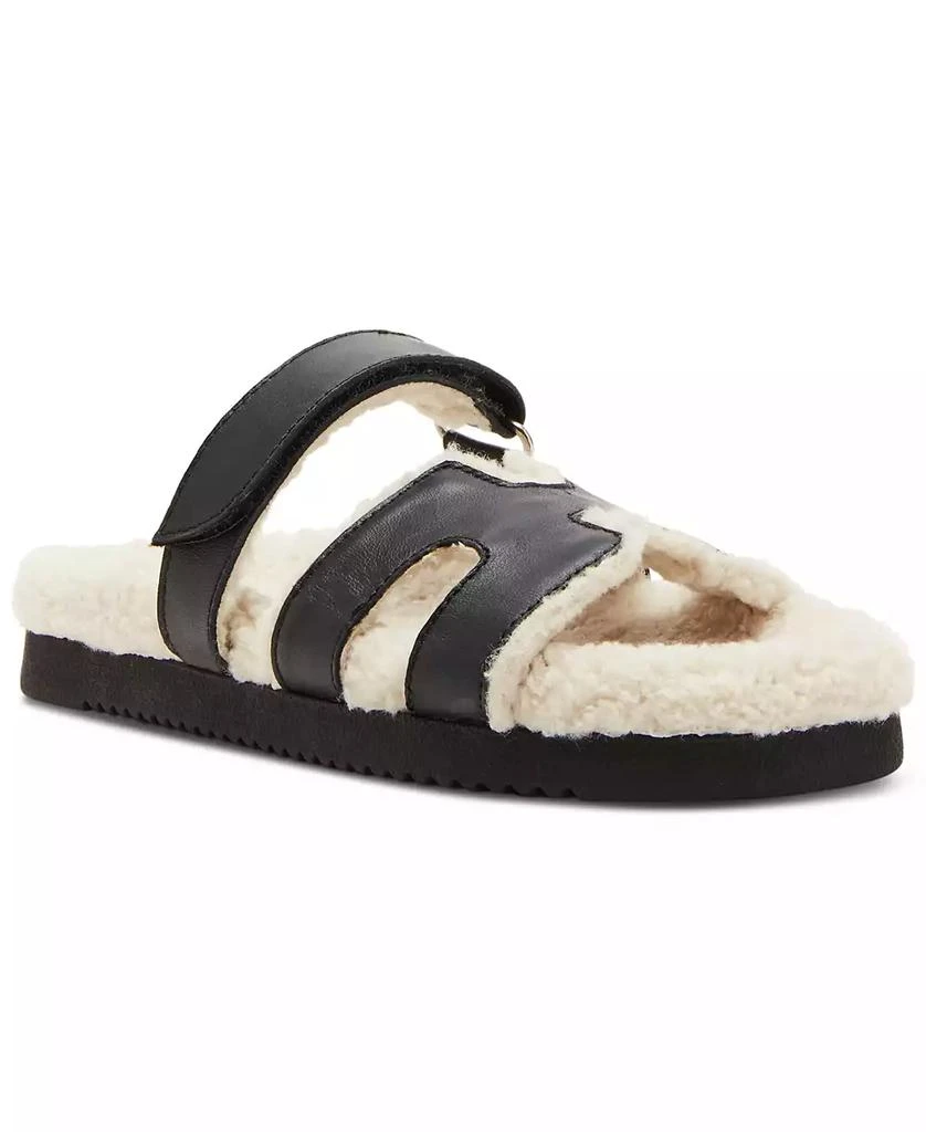 商品Steve Madden|Women's Mayvn-F Strappy Footbed Slide Sandals,价格¥371,第1张图片