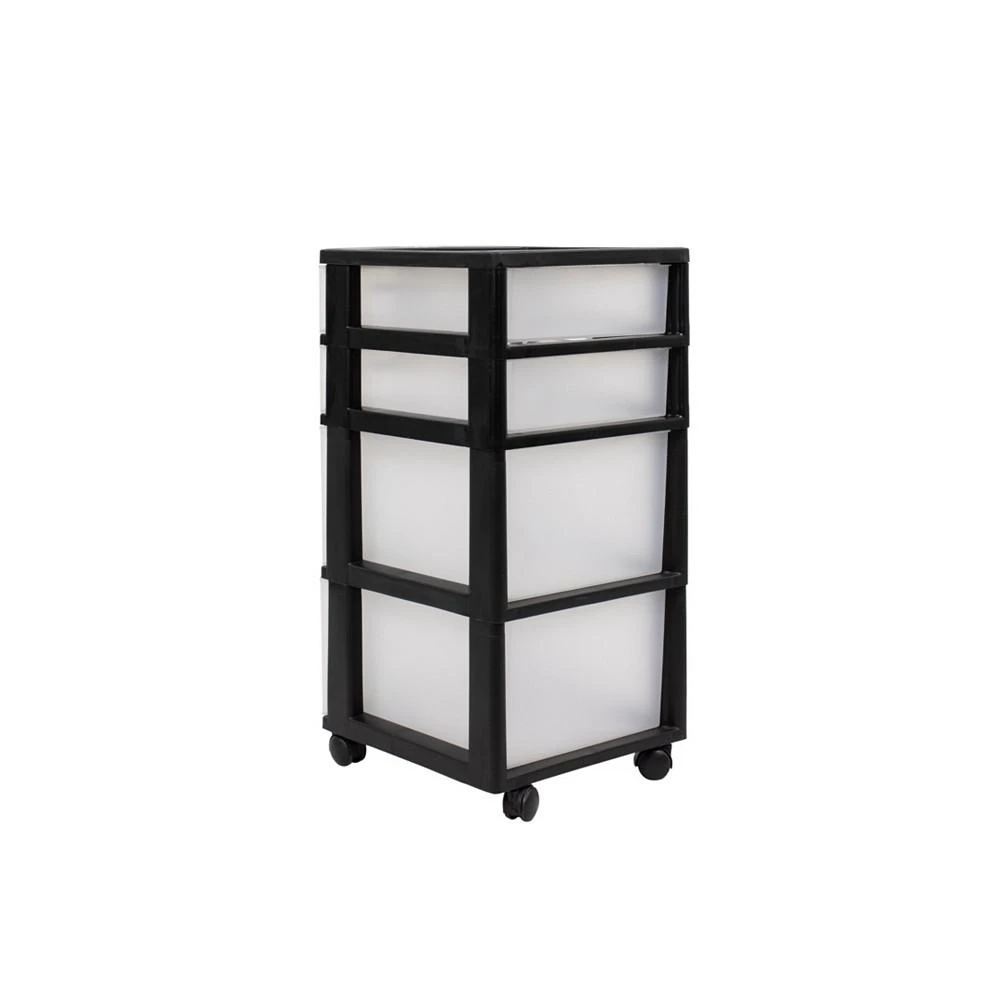 Eclypse 4-Drawer Rolling Storage Cart 商品