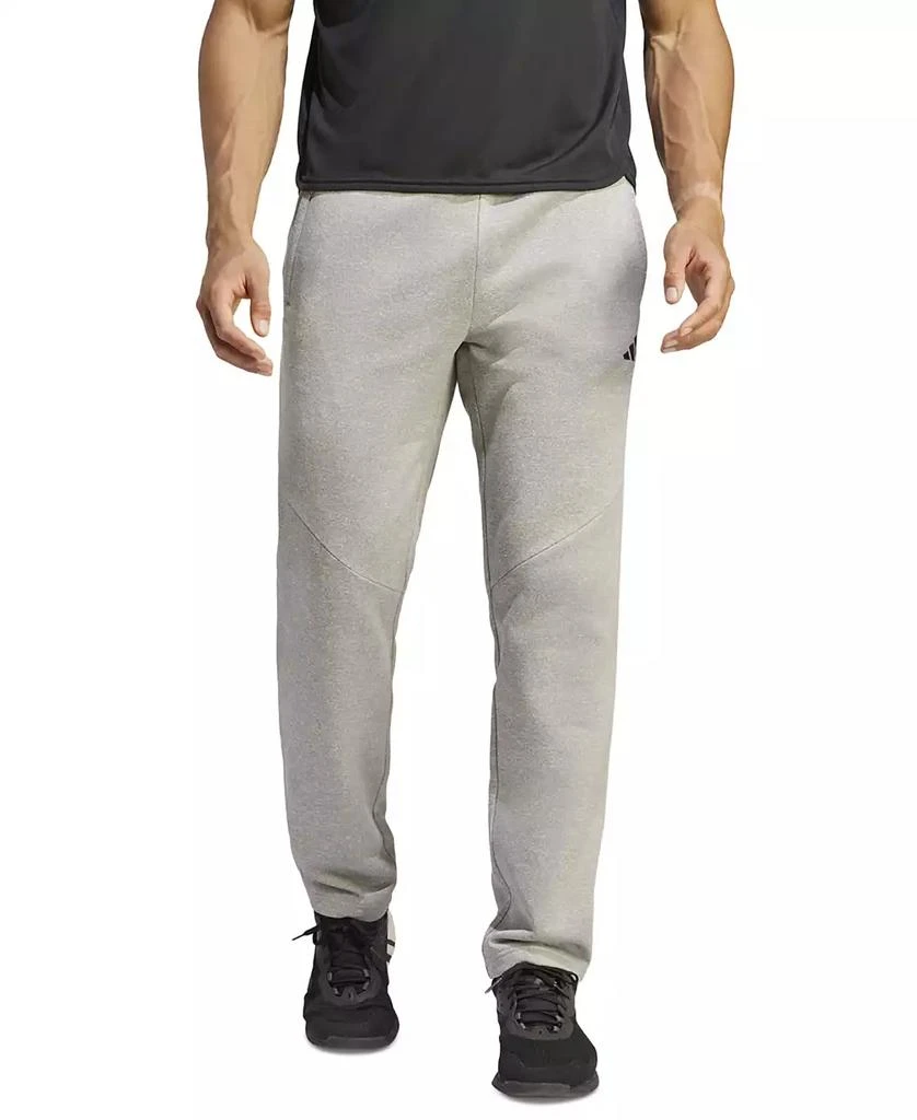 商品Adidas|Men's Game & Go Small Logo Training Moisture-Wicking Open Hem Fleece Joggers,价格¥179,第1张图片