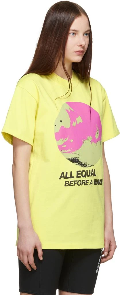 商品Ambush|Yellow 'All Equal' Fitted T-Shirt,价格¥433,第2张图片详细描述