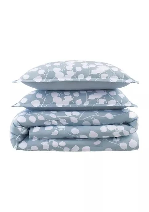 商品Serta|Simply Clean Ellen Botanical Leaf Antimicrobial Comforter Set,价格¥1197,第4张图片详细描述
