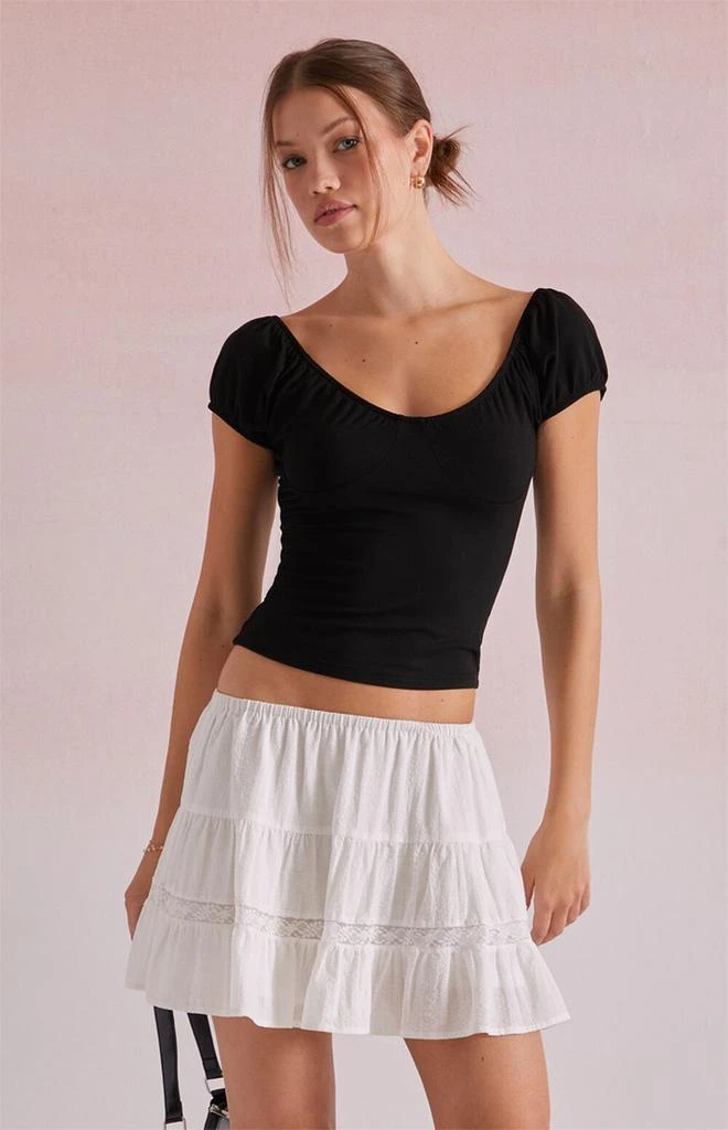 商品Beverly and Beck|Daisy Corset T-Shirt,价格¥125,第1张图片