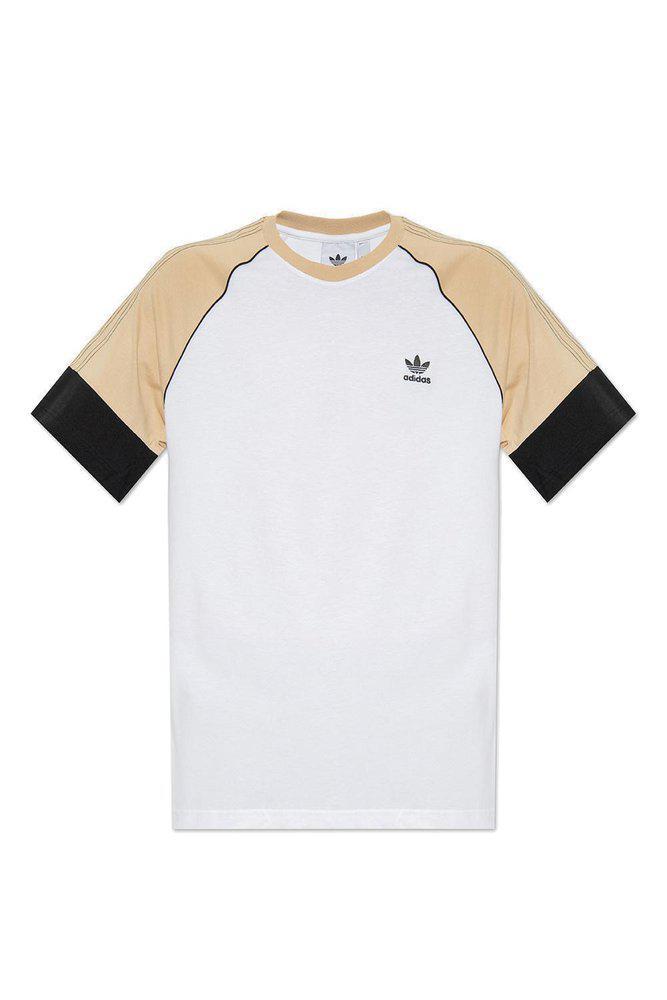 商品Adidas|Adidas Originals Colorblock Logo Embroidered T-Shirt,价格¥172,第1张图片