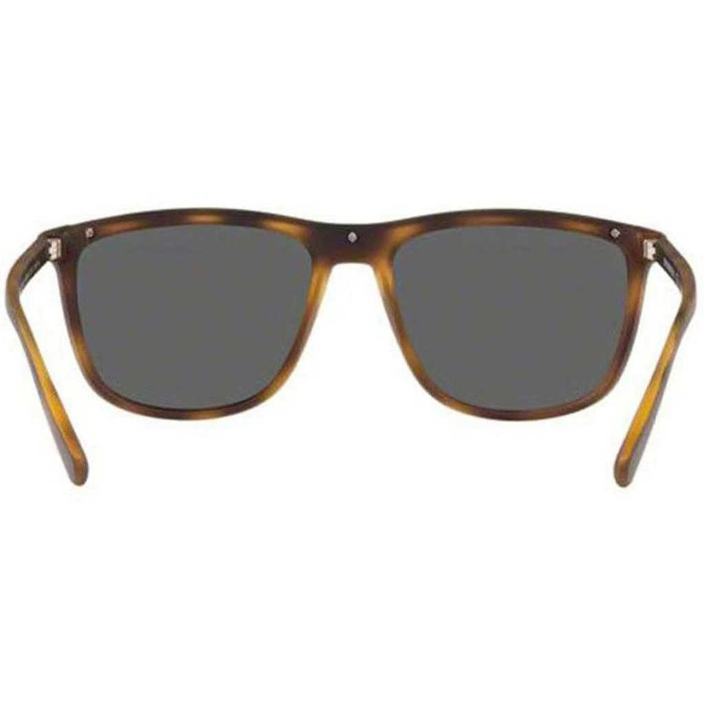 商品Emporio Armani|Emporio Armani Men's Sunglasses - Grey Lenses Matte Havana Frame | EA4109 5089,价格¥415,第2张图片详细描述