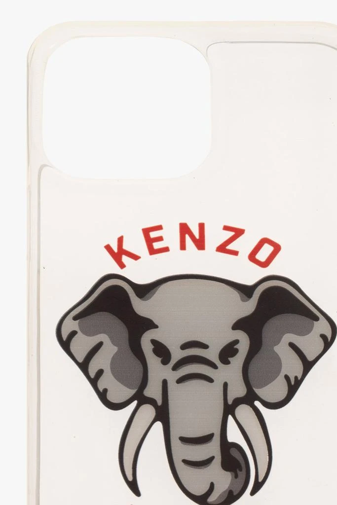 商品Kenzo|Kenzo Elephant Printed Iphone 14 Pro Max Case,价格¥529,第3张图片详细描述