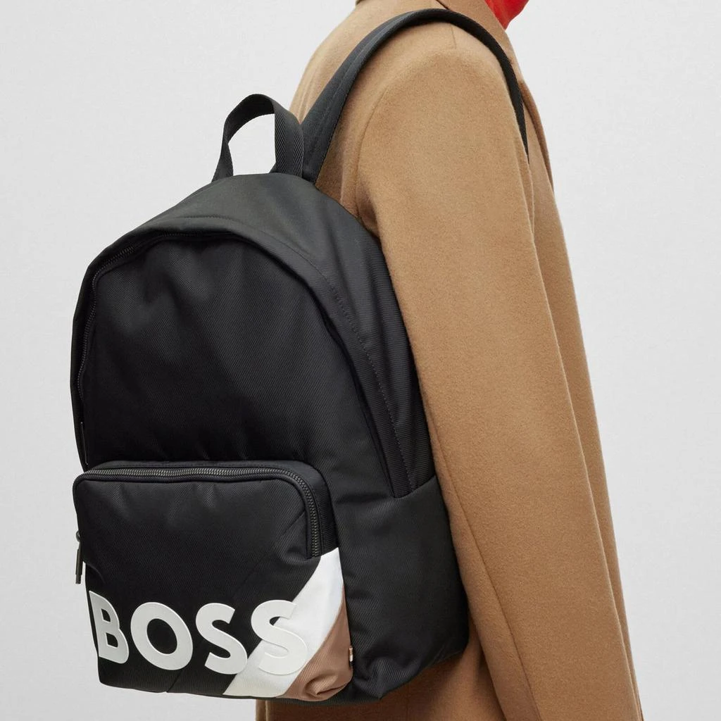 商品BOSS Black|BOSS Black Catch Recycled Shell Backpack,价格¥930,第4张图片详细描述
