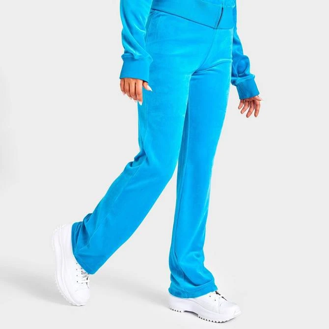 Women's Juicy Couture OG Big Bling Velour Track Pants 商品