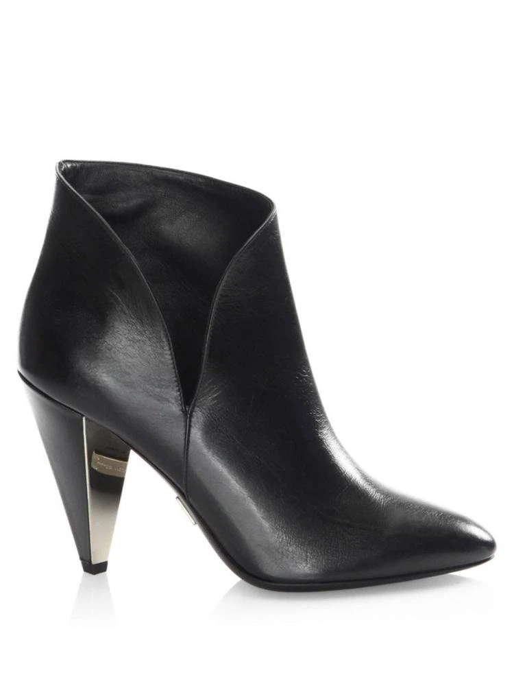 商品Michael Kors|Angelina Leather Point Toe Booties,价格¥2085,第5张图片详细描述