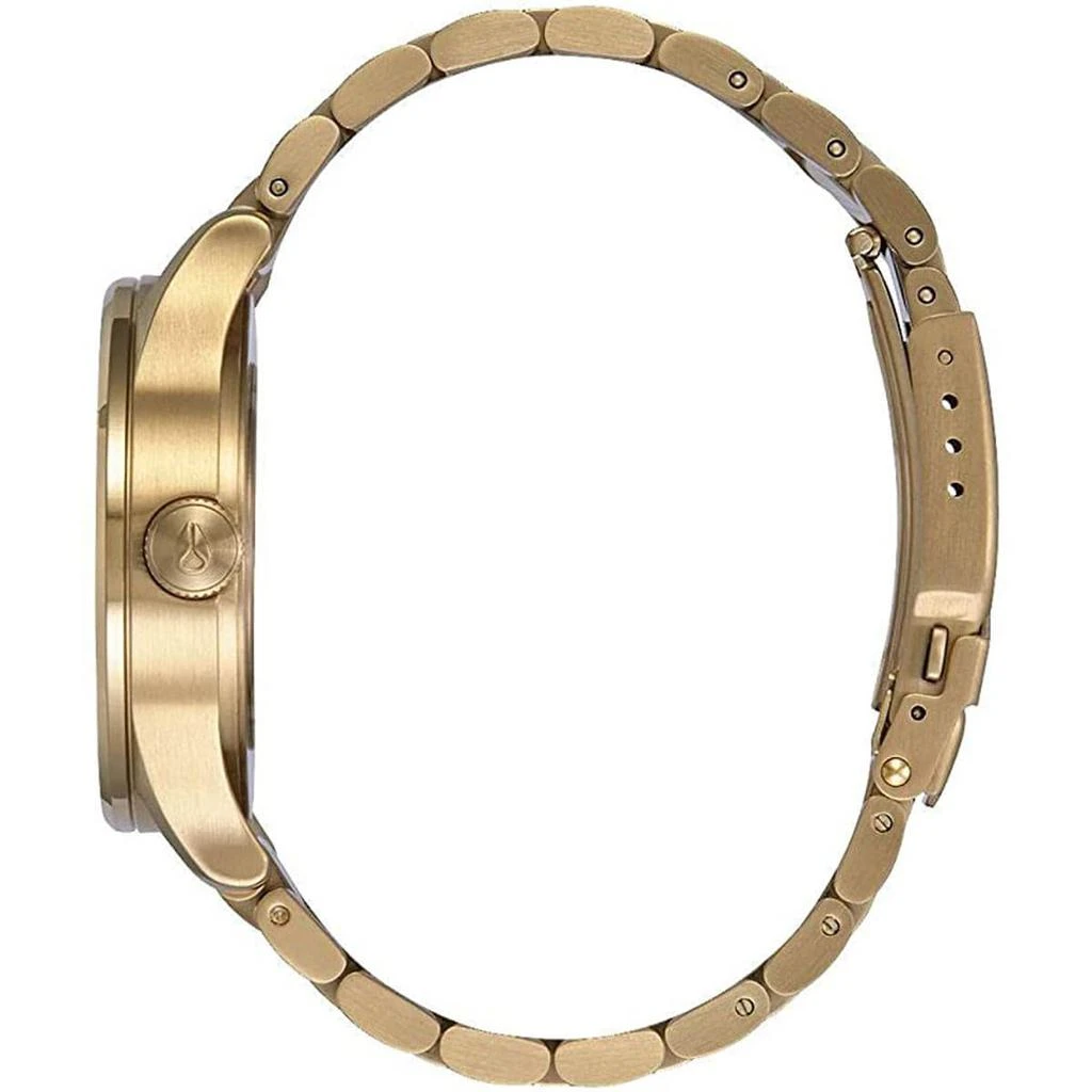 商品Nixon|Nixon Men's Quartz Watch - Sentry Pink Dial Yellow Gold Bracelet | A4502360,价格¥592,第2张图片详细描述