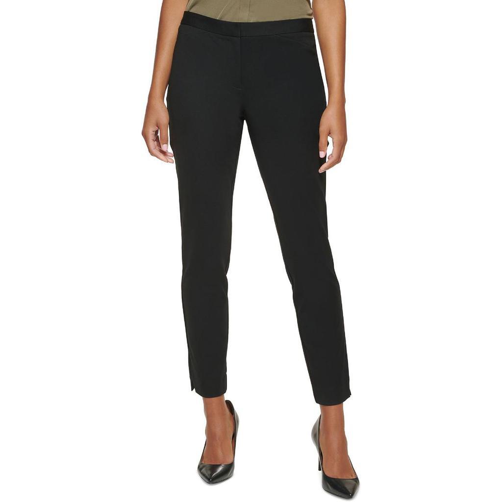 商品Calvin Klein|Calvin Klein Womens Petites Suit Pant Split Hem Dress Pants,价格¥328,第1张图片