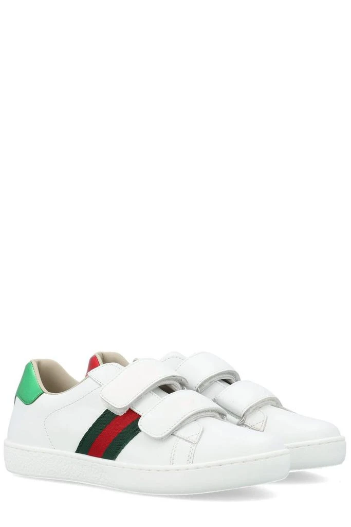 商品Gucci|Gucci Kids Ace Round Toe Sneakers,价格¥1618,第3张图片详细描述