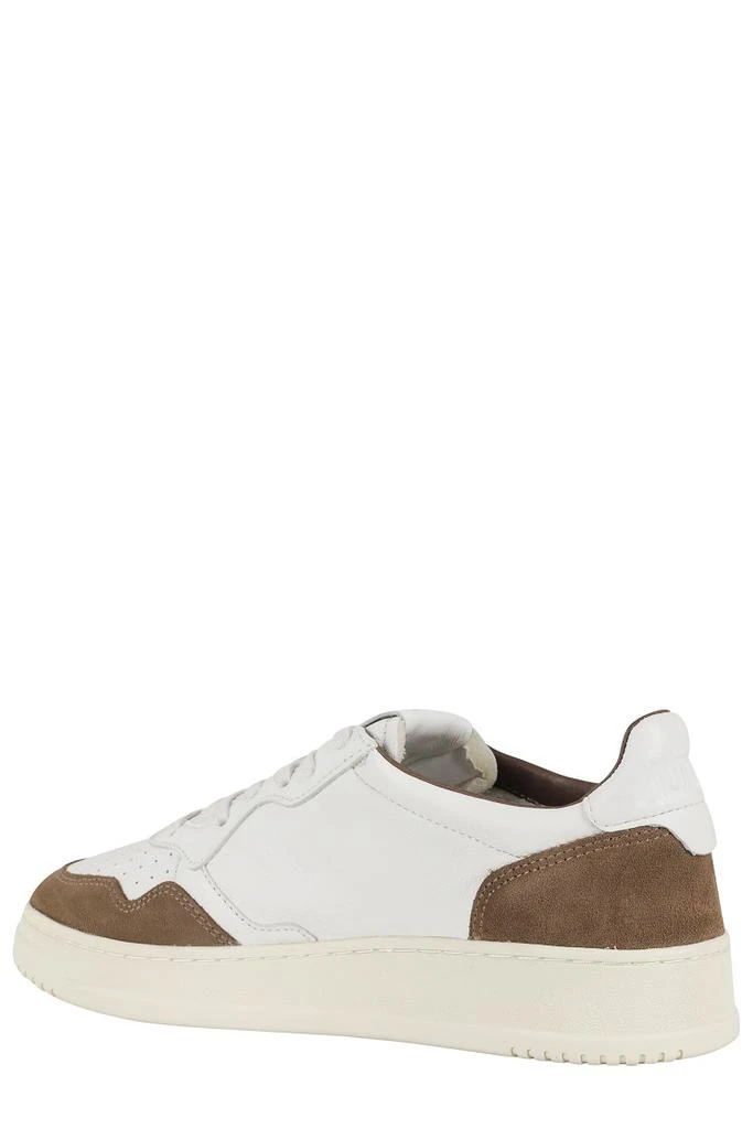 商品Autry|Medalist Classic White Leather Low-Top Sneakers,价格¥1676,第3张图片详细描述