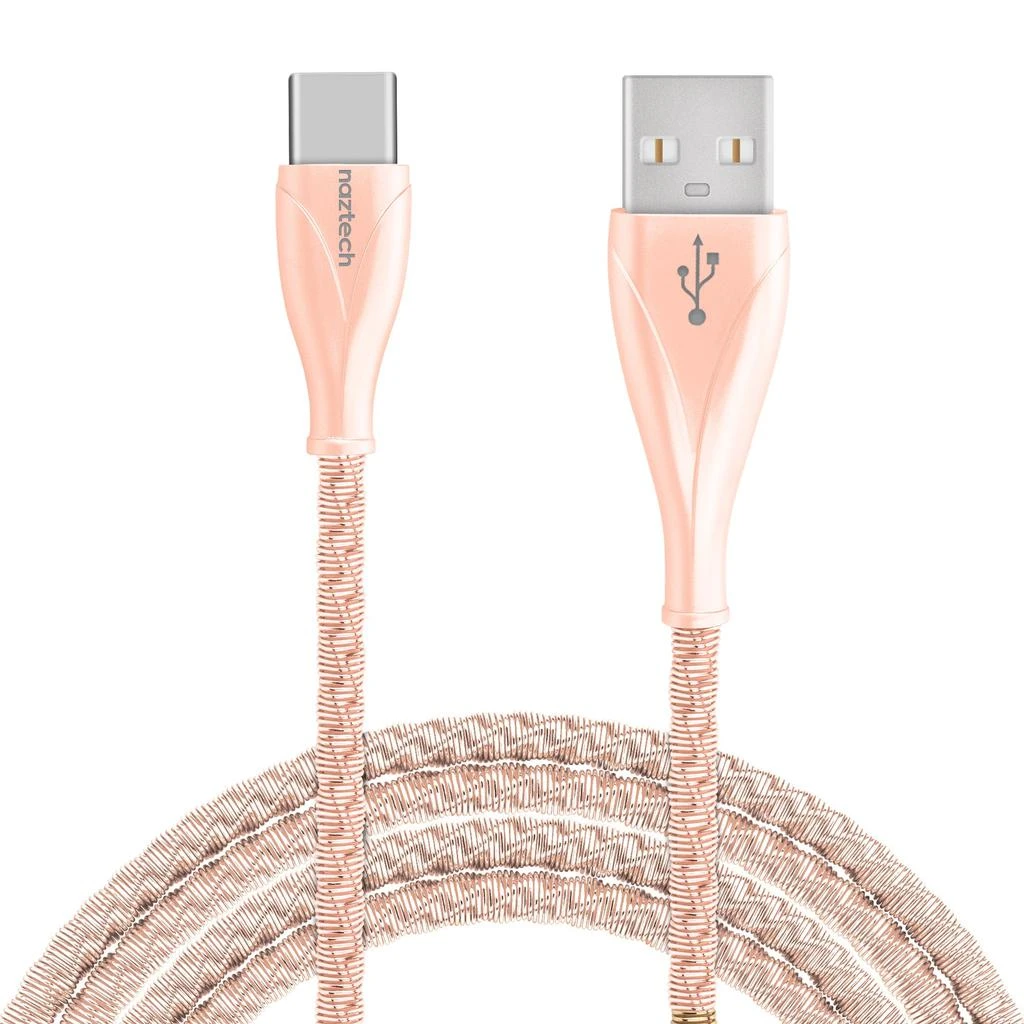 商品Naztech|Naztech Elite Series USB-C to USB-A Metal Cable 4ft,价格¥207,第1张图片