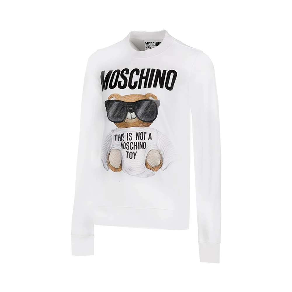 MOSCHINO 白色女士卫衣/帽衫 EV1708-5527-1001 商品