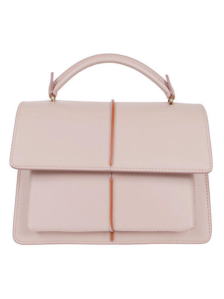 商品Marni|Marni Contrast Stripe Foldover Tote Bag,价格¥7770,第1张图片