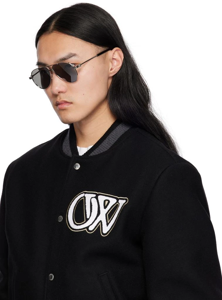 商品Off-White|Silver Ruston Sunglasses,价格¥1402,第4张图片详细描述