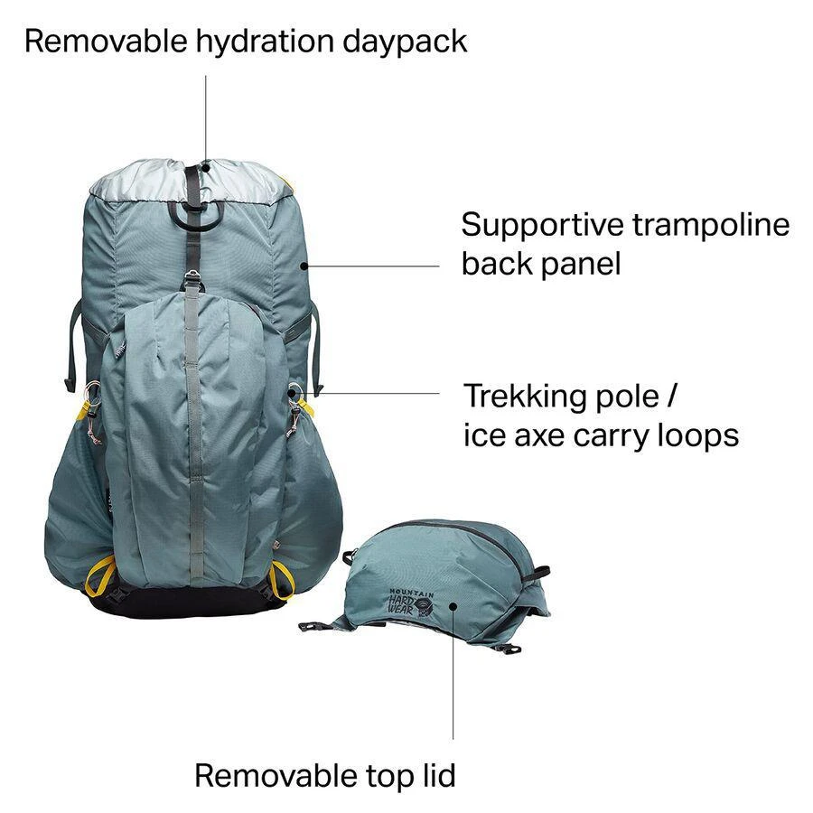 商品Mountain Hardwear|PCT 70L Backpack,价格¥2251,第2张图片详细描述