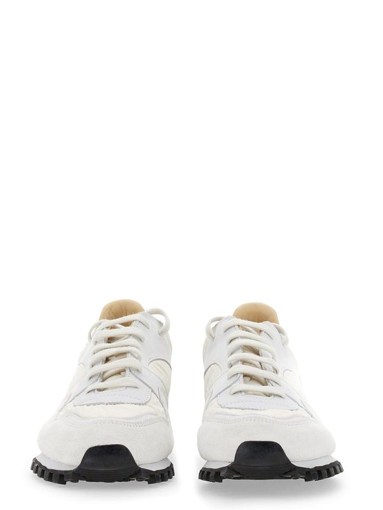 Spalwart Women's  White Leather Sneakers商品第3张图片规格展示