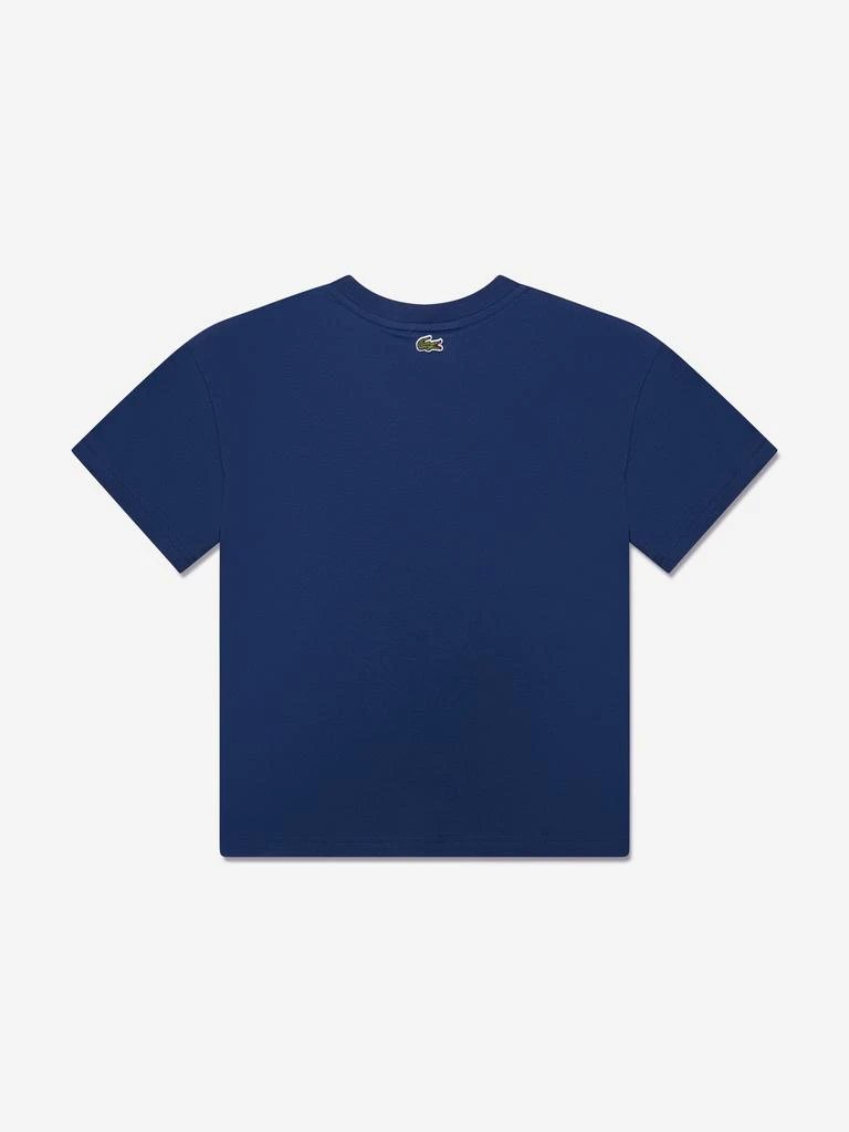 商品Lacoste|Kids Logo T-Shirt in Blue,价格¥242,第2张图片详细描述