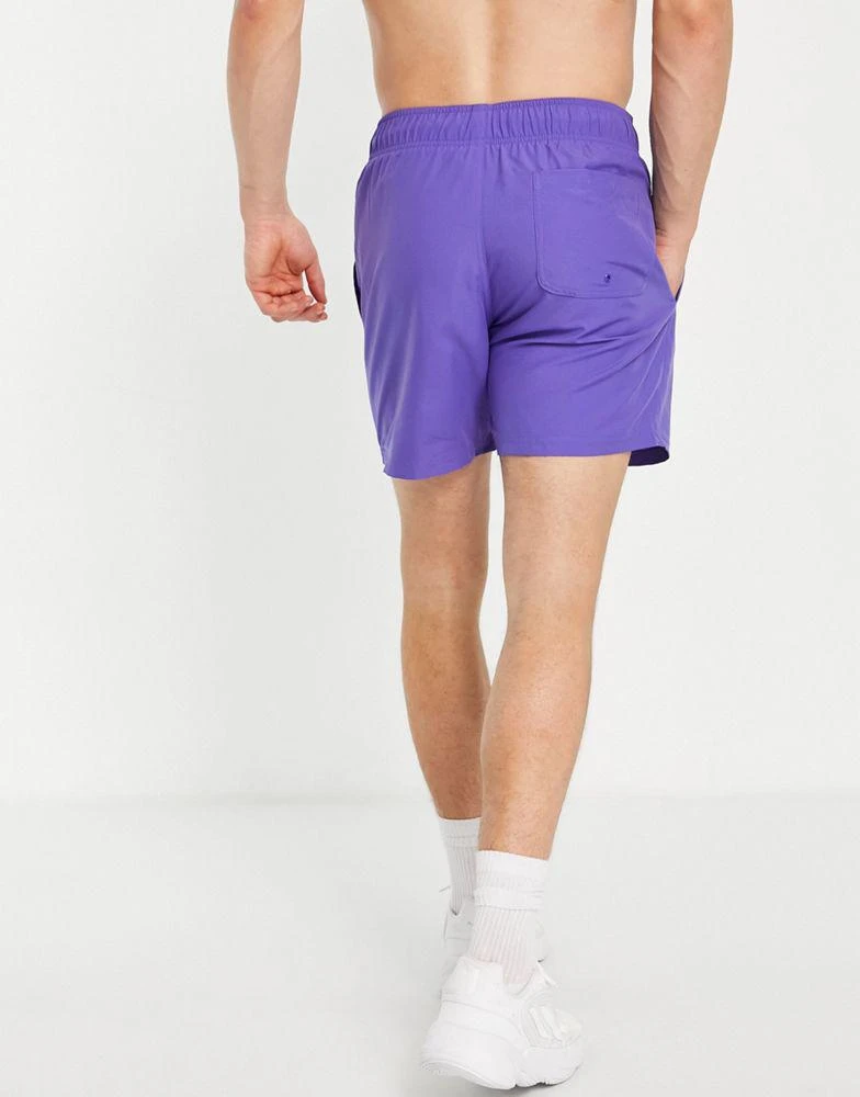 商品Adidas|adidas Originals Essentials swim shorts in purple,价格¥265,第2张图片详细描述