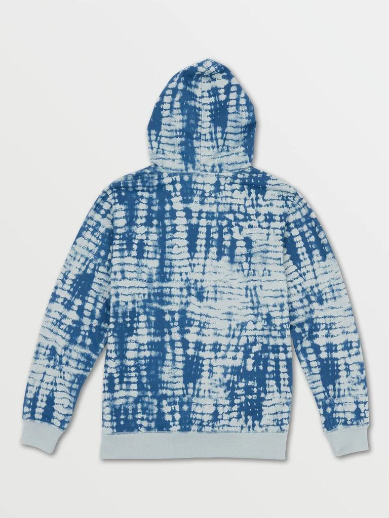 商品Volcom|Vamo Pullover Fleece Hoodie - Cool Blue,价格¥150,第2张图片详细描述