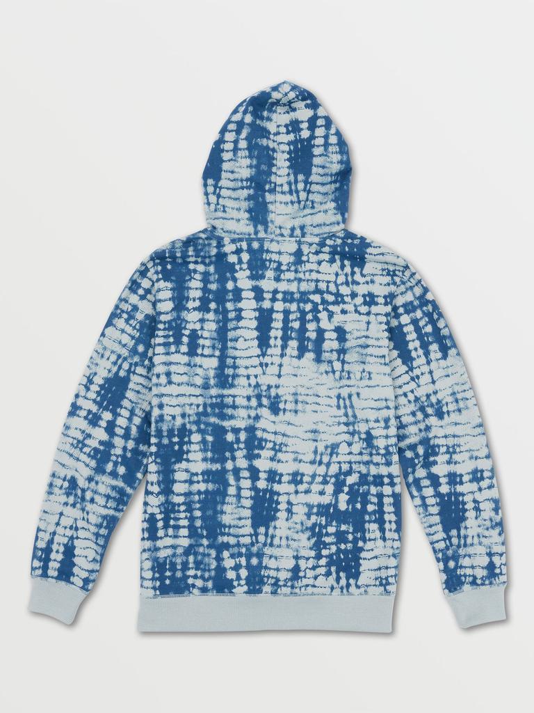 商品Volcom|Vamo Pullover Fleece Hoodie - Cool Blue,价格¥351,第4张图片详细描述
