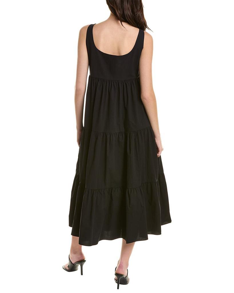 商品Michael Kors|Michael Kors Poplin Ruffle Midi Dress,价格¥1646,第4张图片详细描述