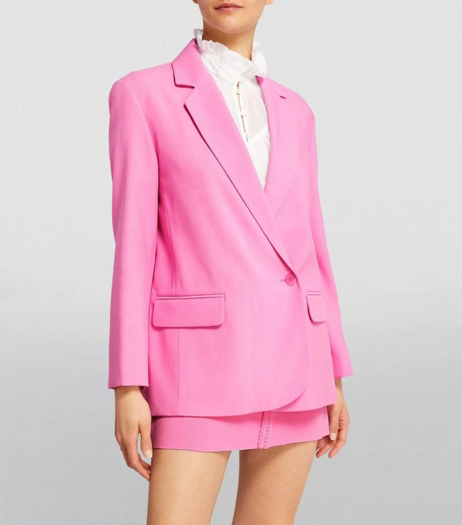 商品Maje|Single-Breasted Blazer,价格¥2516,第3张图片详细描述