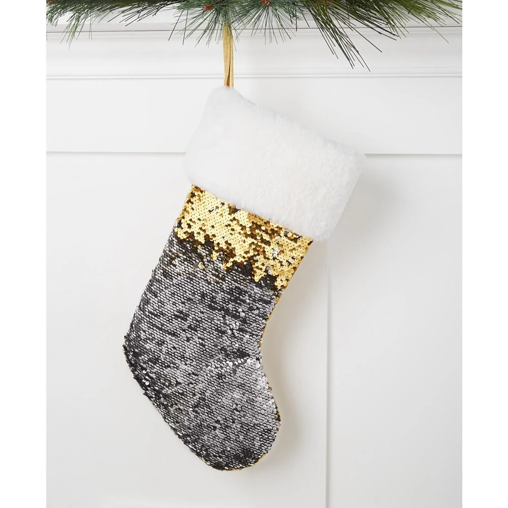 商品Macy's|Gold Sequined Stocking, Created for Macy's,价格¥30,第2张图片详细描述